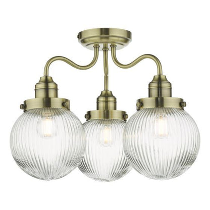 Dar Tamara 3-Light Ceiling Light
