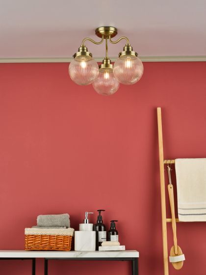 Dar Tamara 3-Light Ceiling Light