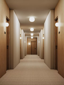 Volum Ceiling/Wall Light in Polished White