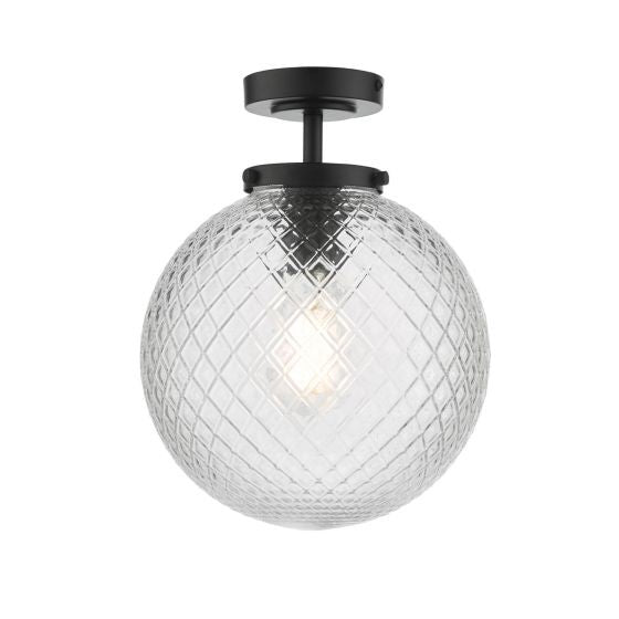 Dar Wayne Semi Flush Ceiling Light