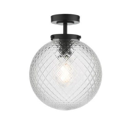 Dar Wayne Semi Flush Ceiling Light