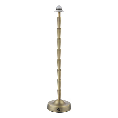 Wyman Rechargeable Table Lamp in Matt Antique Brass