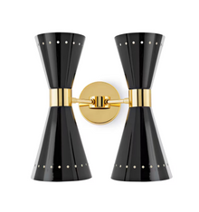 Megafono 2 Wall Light in Gold