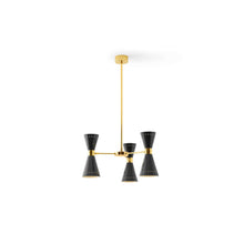 Megafono Ø53cm Pendant Chandelier in Gold