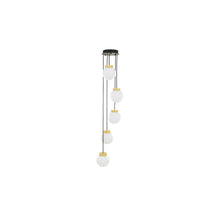 Agusta 5-Light Cascade Globe Pendant