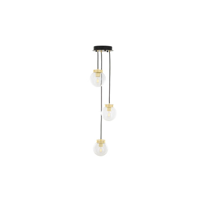 Agusta 3-Light Cascade Globe Pendant
