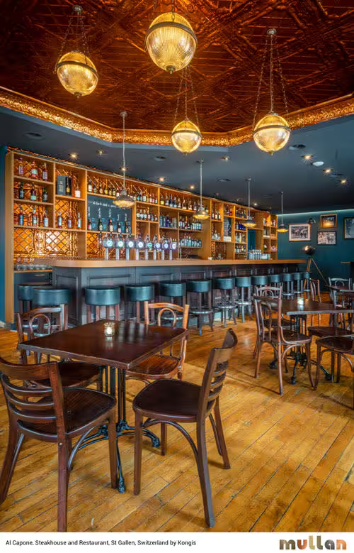 Blaenau 30cm Victorian Holophane Glass Pendant