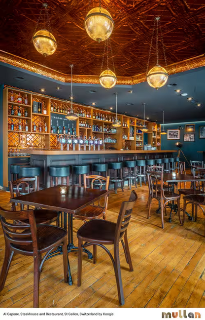 Blaenau 30cm Victorian Holophane Glass Pendant