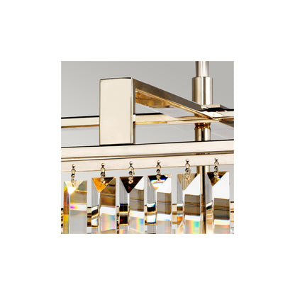 Aries 4-Light Pendant in Polished Nickel