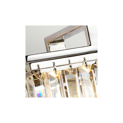 Aries 1-Light Wall Light in Polished Nickel