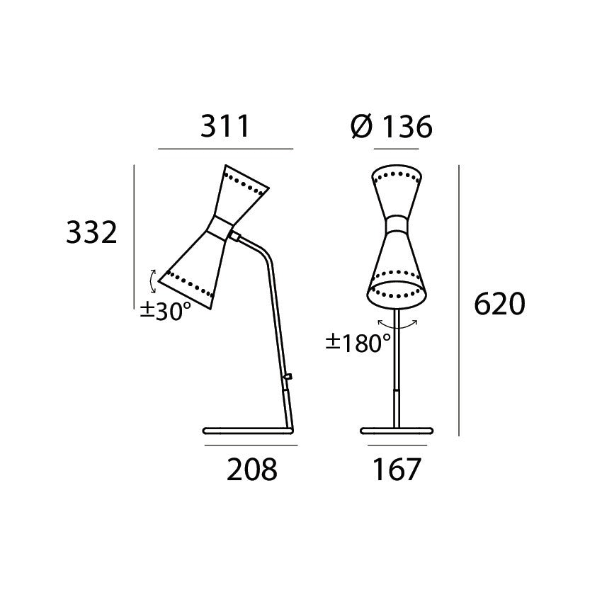Stilnovo Megafono Desk Lamp