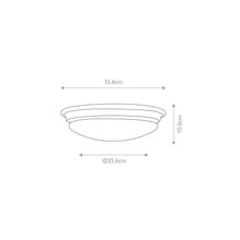 Brompton 1-Light Flush Mount