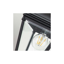Bayview 1-Light Medium Chain Lantern in Black