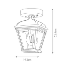 Bayview 1-Light Porch Lantern