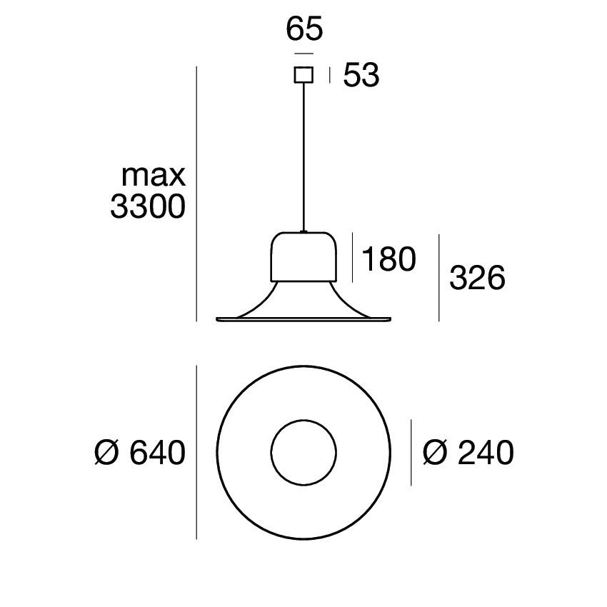 Stilnovo Campana Pendant