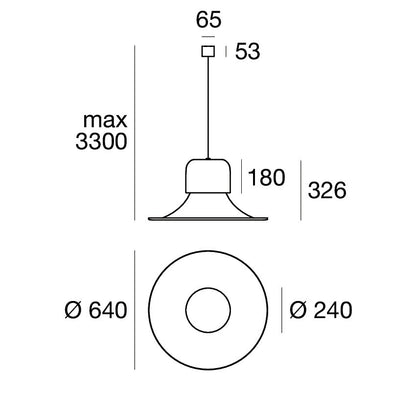 Stilnovo Campana Pendant