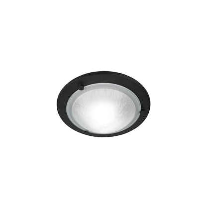 Berwick 1-Light Flush in Black