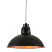 Bessemer Vintage Black and Copper Pendant