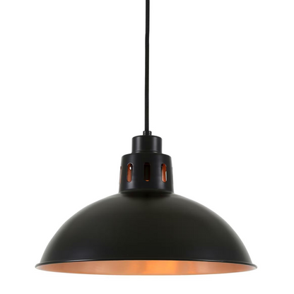Bessemer Vintage Black and Copper Pendant