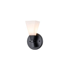 Bowtie 1lt Wall Light in Matt Black