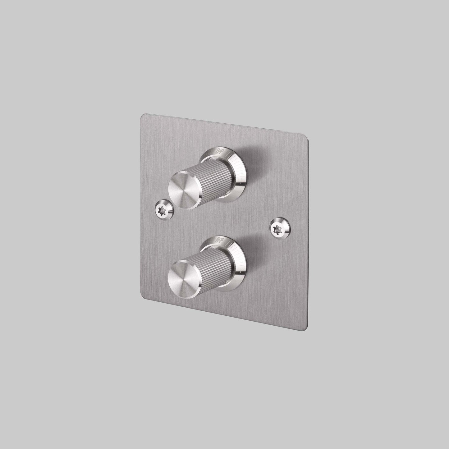 Buster and Punch 120W Two-Gang Rotary Dimmer