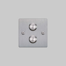 Buster and Punch 120W Two-Gang Rotary Dimmer