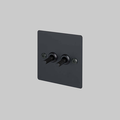 Buster and Punch Dual-Gang Toggle Switch