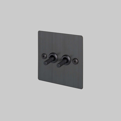 Buster and Punch Dual-Gang Toggle Switch