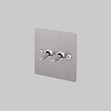 Buster and Punch Dual-Gang Toggle Switch