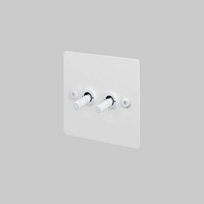 Buster and Punch Dual-Gang Toggle Switch