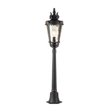 Baltimore 1-Light Medium Pillar in Weathered Bronze