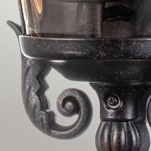 Baltimore 1-Light Medium Half Lantern in Weathered Bronze