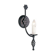 Belfry 1-Light Wall Light in Black