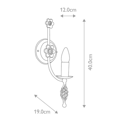 Belfry 1-Light Wall Light