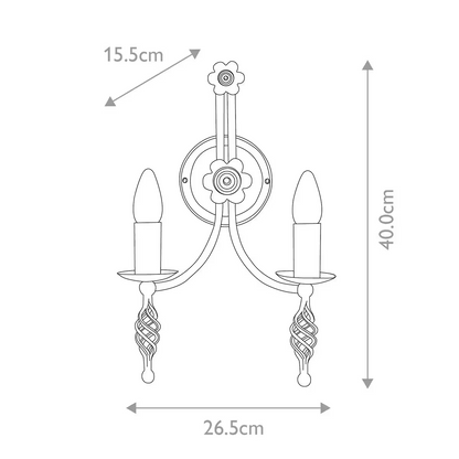 Belfry 2-Light Wall Light