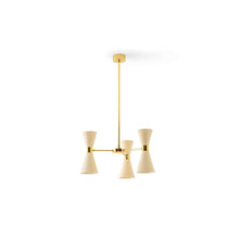 Megafono Ø53cm Pendant Chandelier in Gold