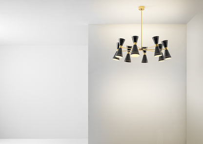 Stilnovo Megafono Chandelier