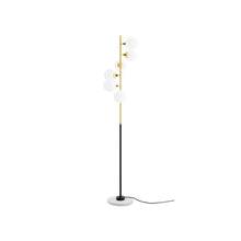 Galassia Floor Lamp in Gold & White