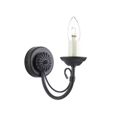 Chartwell 1-Light Wall Light in Black