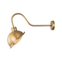 Chiswick 1Lt Brass Sign Light in Antique Brass