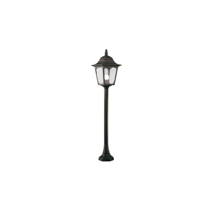 Chapel 1-Light Pillar Lantern in Black