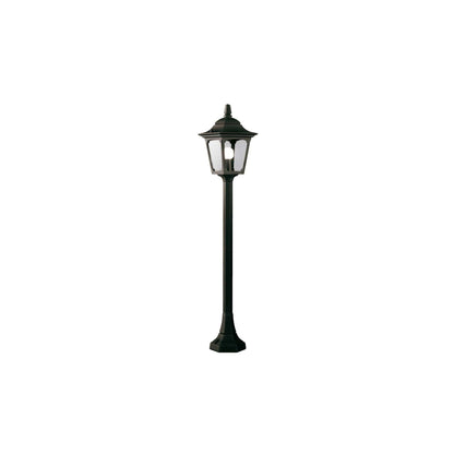 Chapel 1-Light Pillar Lantern in Black