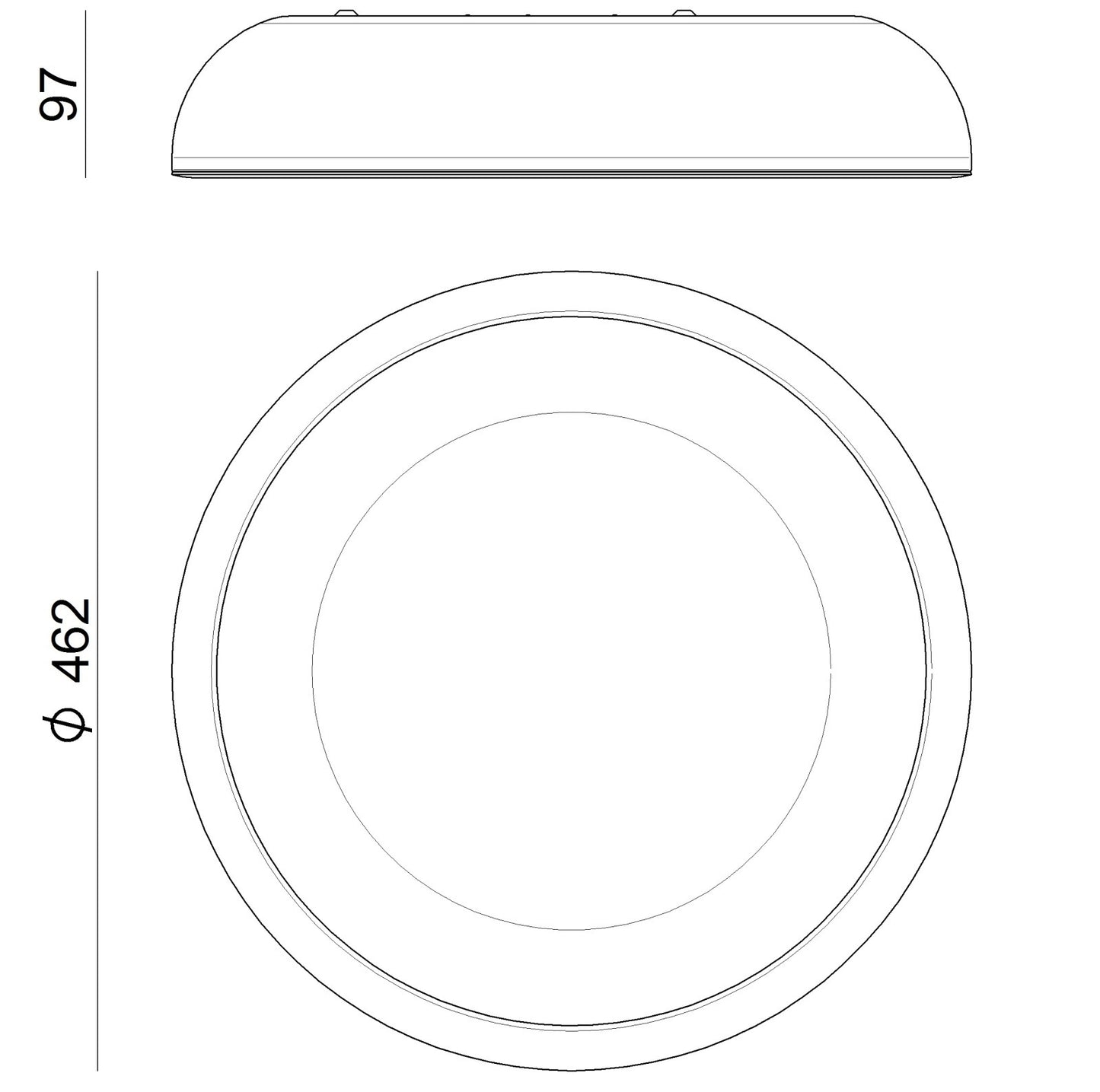 Stilnovo Reflexio Ceiling/Wall Light