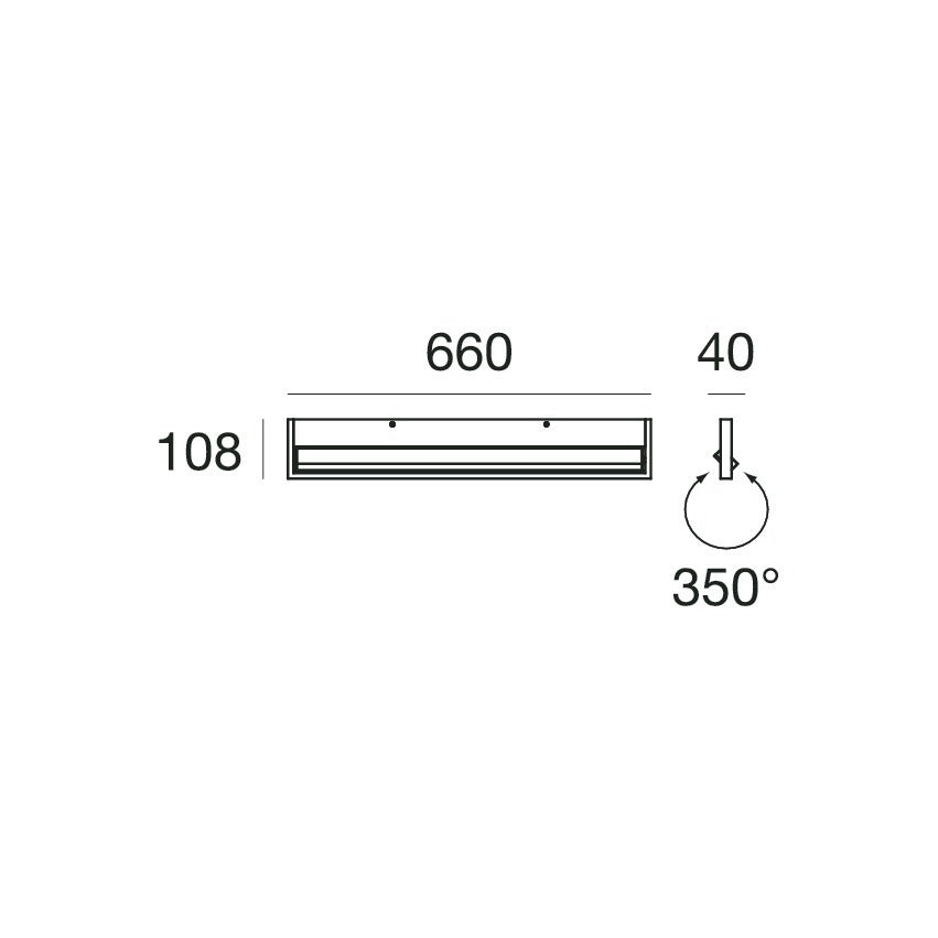 Stilnovo Tablet Wall Light