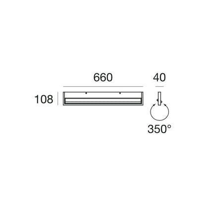 Stilnovo Tablet Wall Light