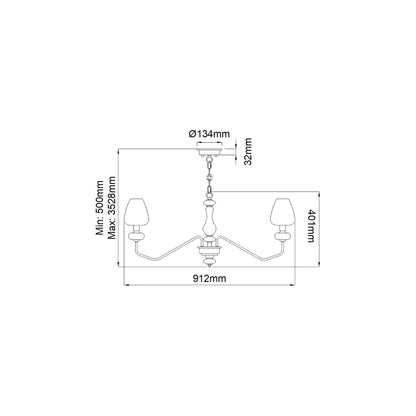 Armand 8-Light Chandelier