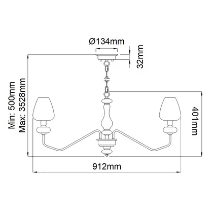 Armand 8-Light Chandelier