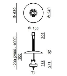 Stilnovo Saliscendi Pendant