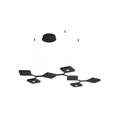 Quad Bi Emission 7 Moduli LED Pendant