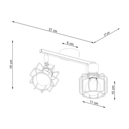 Belucia 2 Ceiling Light